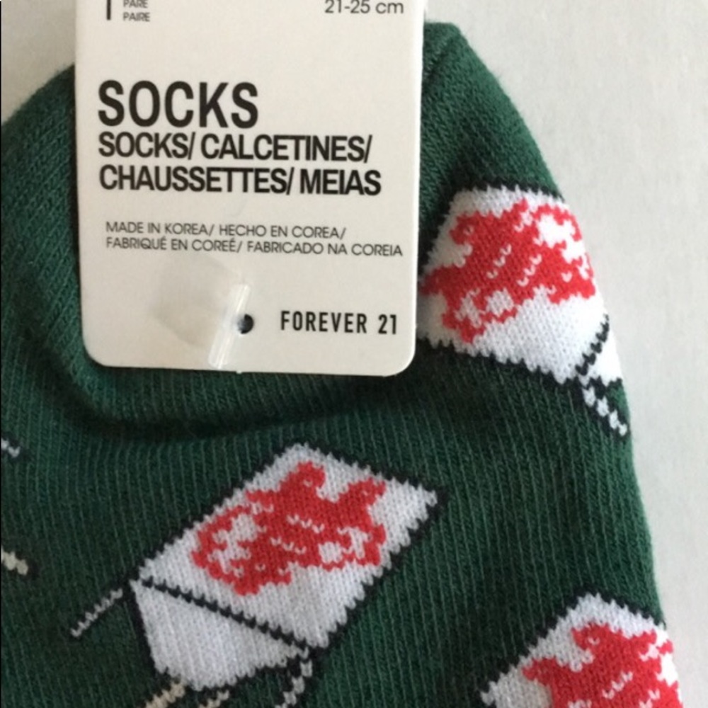 Footies Ankle Socks peds Chinese Food Box take out